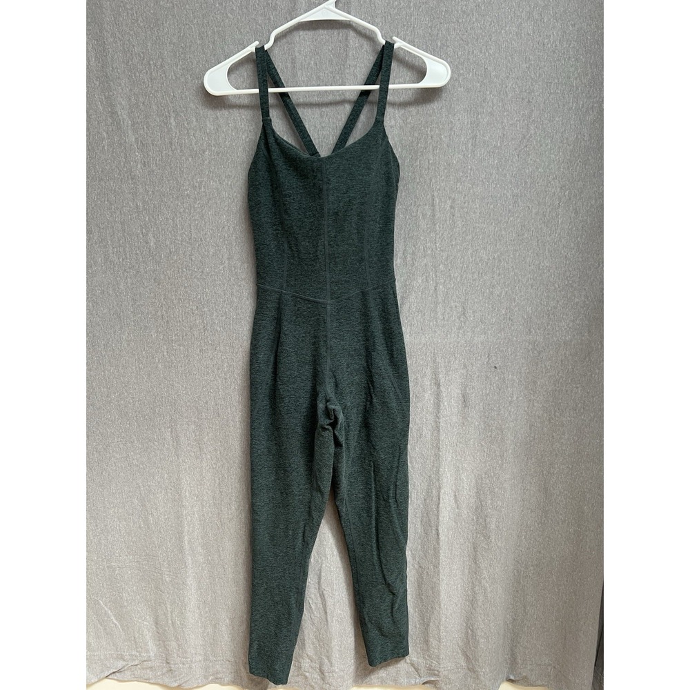 ZELLA Women's Size S Restore Soft Jumpsuit Green Duck